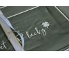 Постельное белье First Choice - Dark Timeless Dark Green (Turkey), евро комплект